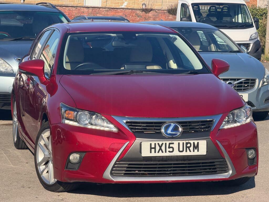 Lexus CT 1.8 200H Advance Cvt Euro 6 S S Red
