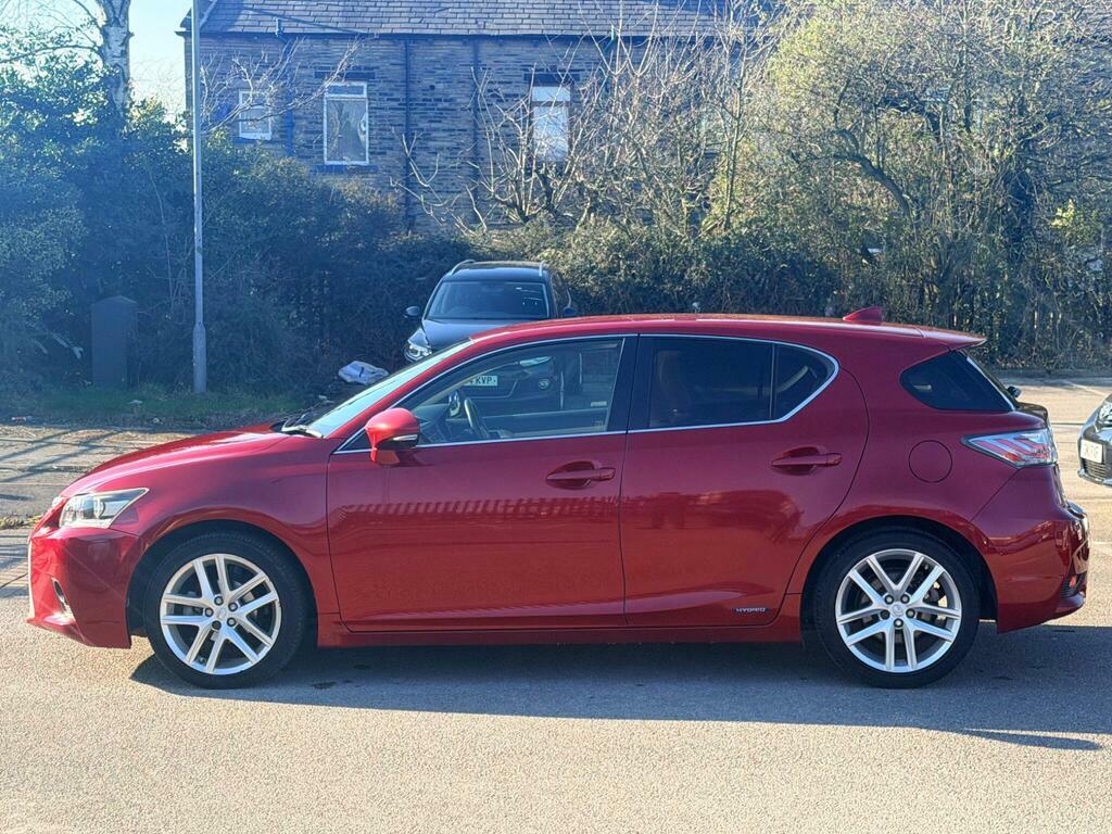 Lexus CT 1.8 200H Advance Cvt Euro 6 S S HX15URM Red #5
