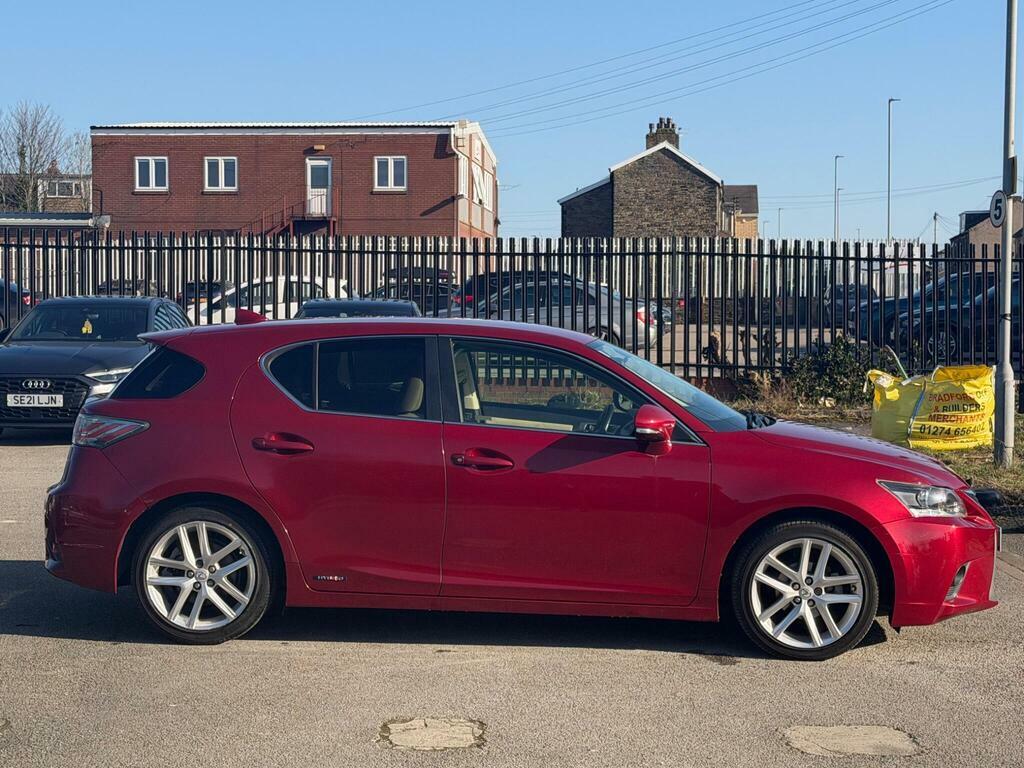 Lexus CT 1.8 200H Advance Cvt Euro 6 S S HX15URM Red #4