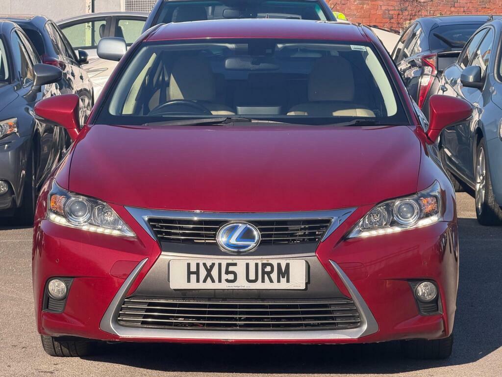 Lexus CT 1.8 200H Advance Cvt Euro 6 S S HX15URM Red #2