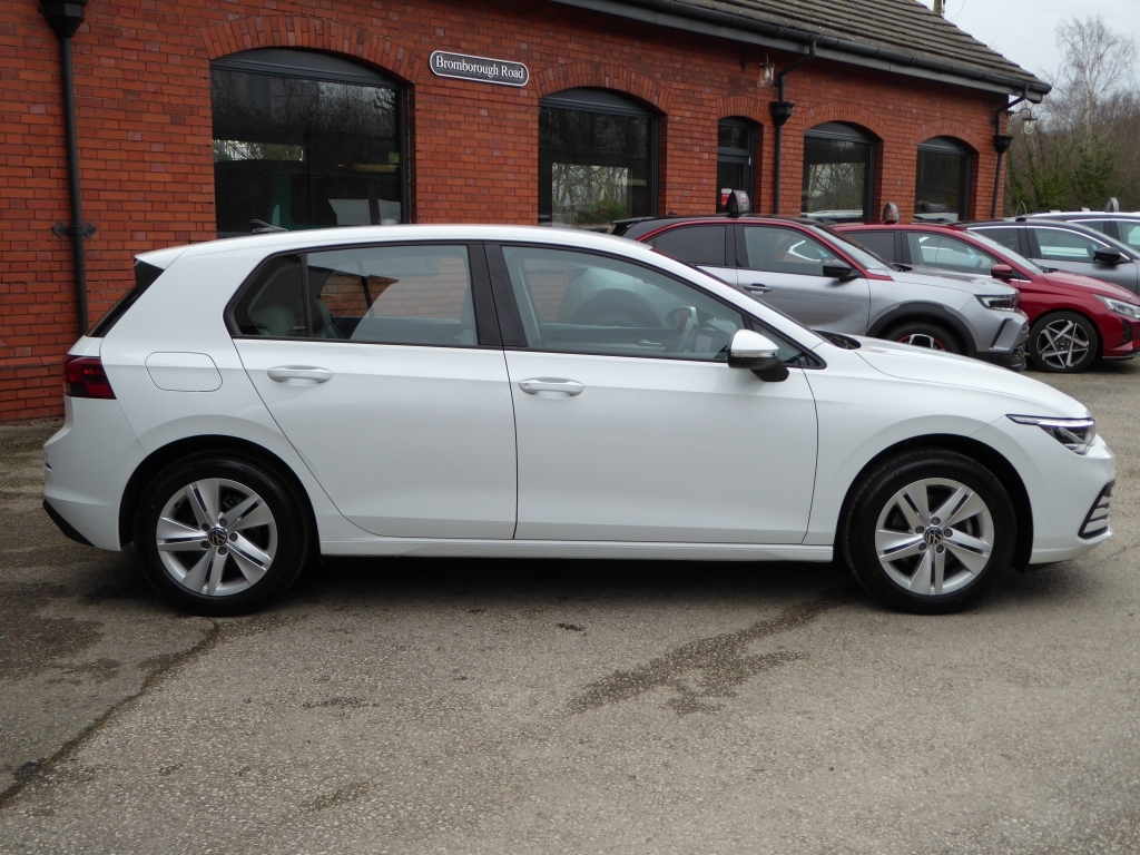 Volkswagen Golf 1.0 Life Tsi White #5