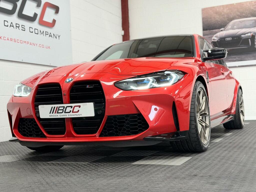 BMW M3 Saloon 3.0 Biturbo Competition Steptronic Euro 6 DF21HJV Red #4