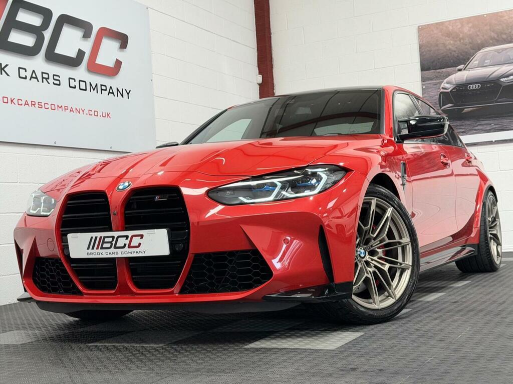 BMW M3 Saloon 3.0 Biturbo Competition Steptronic Euro 6 Red