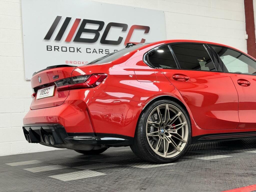 BMW M3 Saloon 3.0 Biturbo Competition Steptronic Euro 6 DF21HJV Red #2