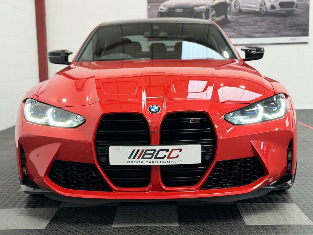 BMW M3 Saloon 3.0 Biturbo Competition Steptronic Euro 6 DF21HJV Red #3