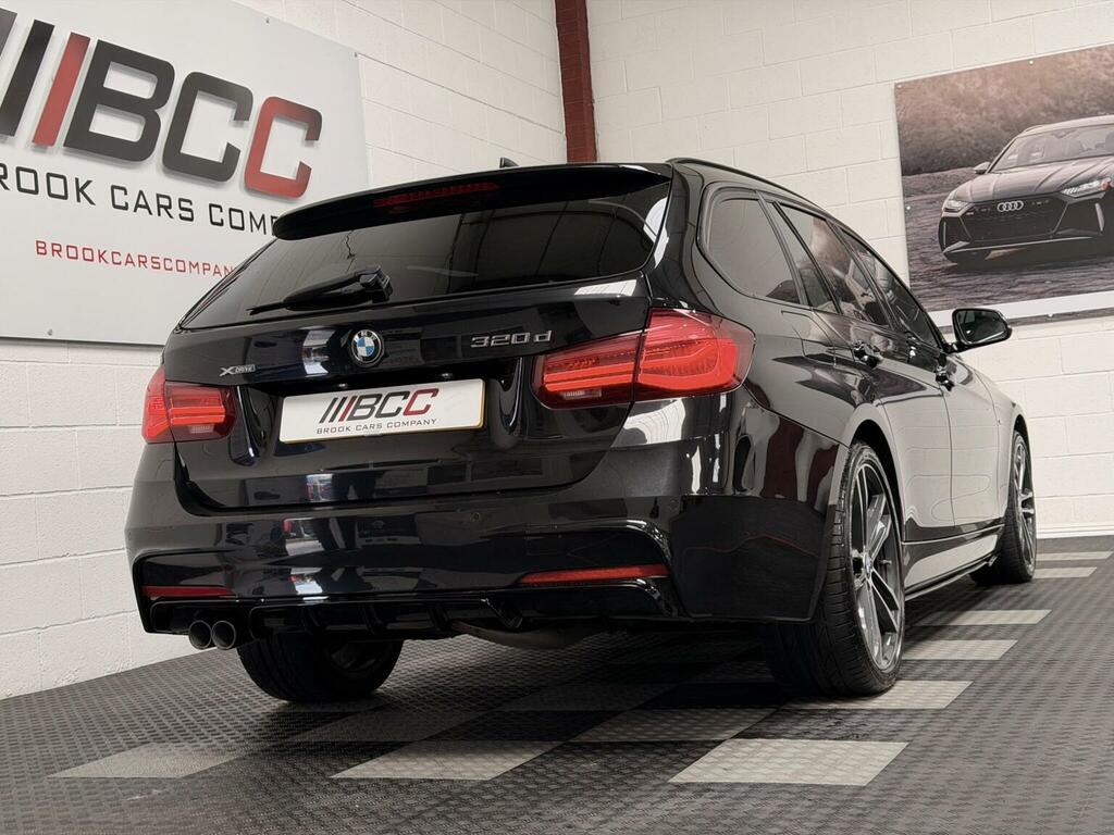 BMW 3 Series Estate 2.0 320D M Sport Shadow Edition Touring Aut YB68VVC Black #5