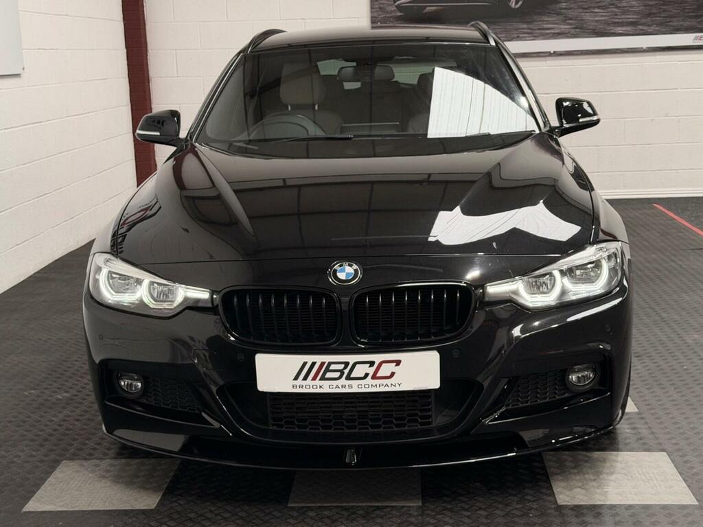 BMW 3 Series Estate 2.0 320D M Sport Shadow Edition Touring Aut YB68VVC Black #2