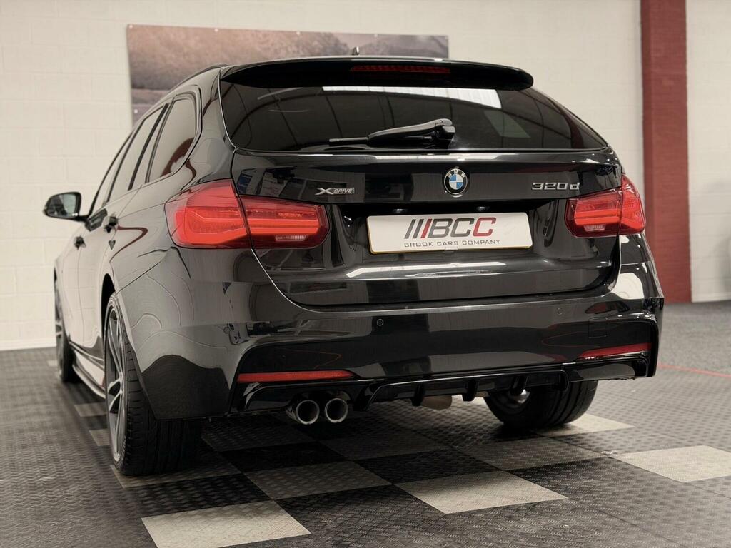 BMW 3 Series Estate 2.0 320D M Sport Shadow Edition Touring Aut YB68VVC Black #6