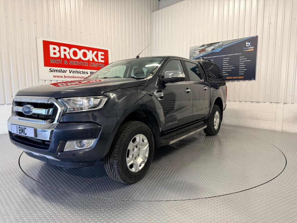 Ford Ranger Pickup 2.2 Tdci Limited 1 4Wd Euro 5 Ss Ec LG18YPF Grey #3