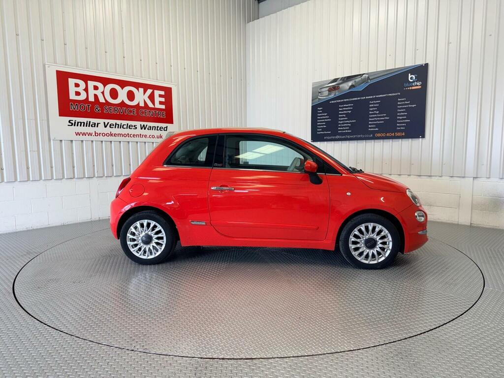 Fiat 500C Convertible 1.2 Eco Lounge Euro 6 Ss 2016 RJ16DYM Pink #4