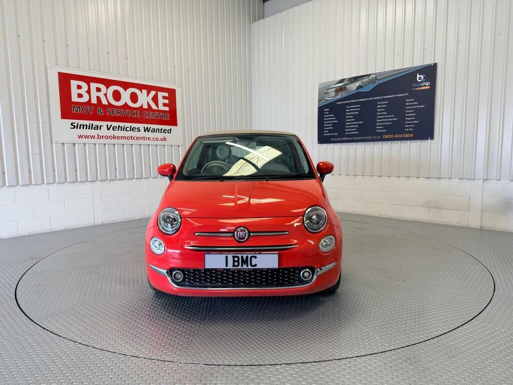 Fiat 500C Convertible 1.2 Eco Lounge Euro 6 Ss 2016 RJ16DYM Pink #3