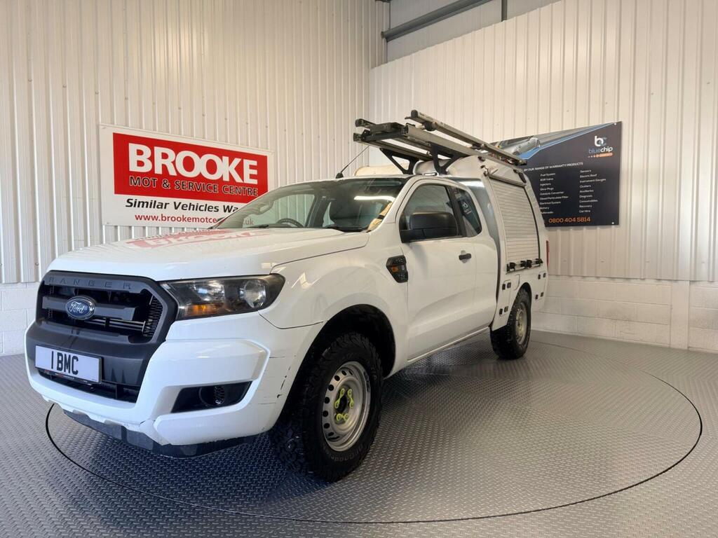 Ford Ranger Pickup 2.2 Tdci XL 4Wd Euro 5 Ss Eco Axle LD66VXZ White #2