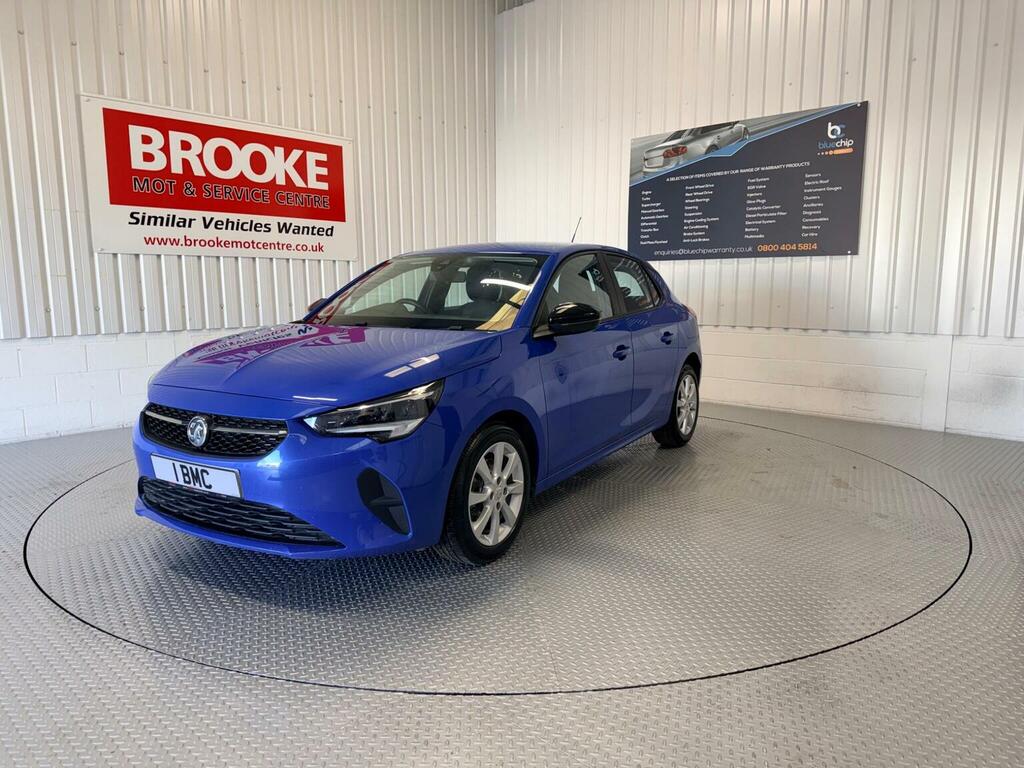 Vauxhall Corsa Hatchback 1.2 Turbo Design Euro 6 Ss 2022 LC72POU Blue #2