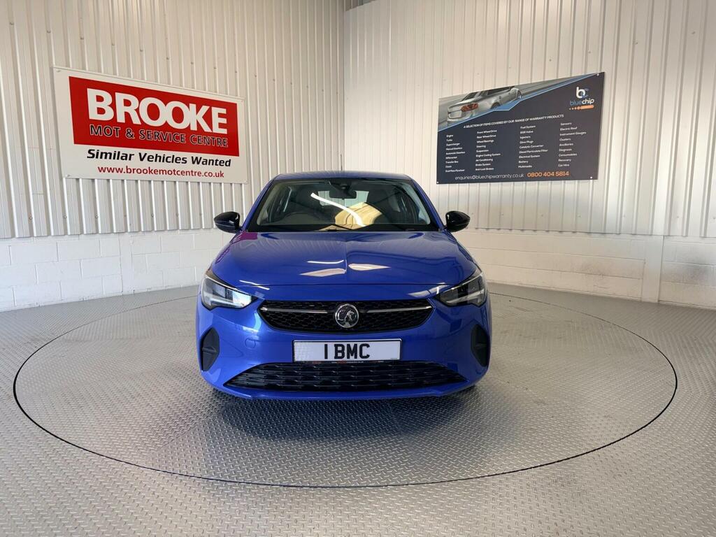 Vauxhall Corsa Hatchback 1.2 Turbo Design Euro 6 Ss 2022 LC72POU Blue #3