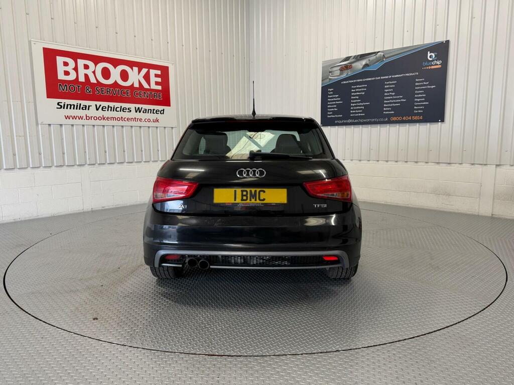 Audi A1 Hatchback 1.4 Tfsi S Line Euro 5 Ss 20116 MK61UKA Black #4
