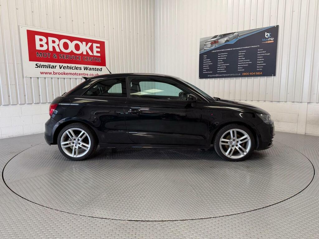 Audi A1 Hatchback 1.4 Tfsi S Line Euro 5 Ss 20116 MK61UKA Black #2