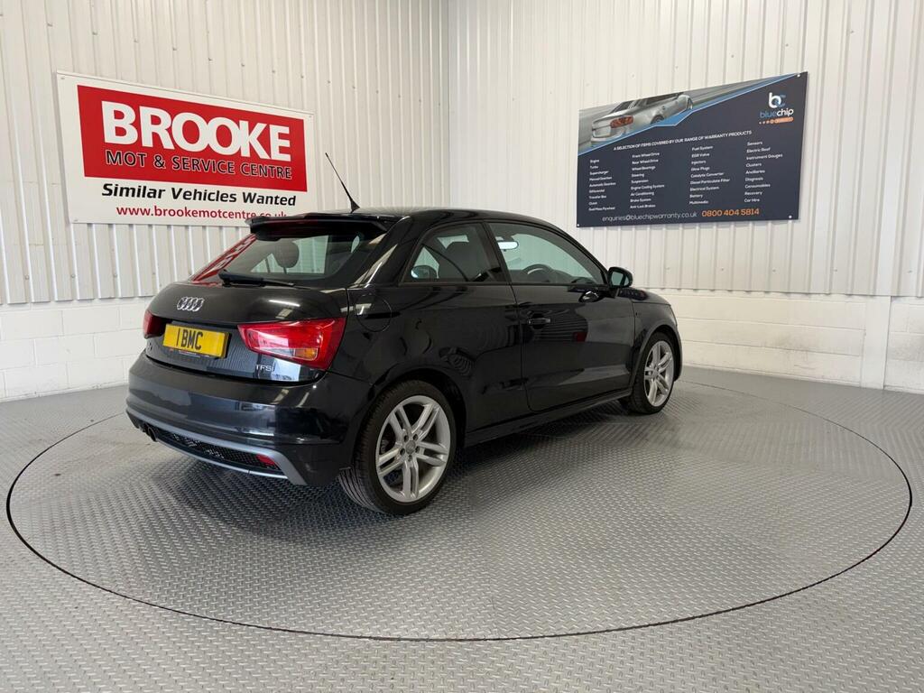 Audi A1 Hatchback 1.4 Tfsi S Line Euro 5 Ss 20116 MK61UKA Black #3