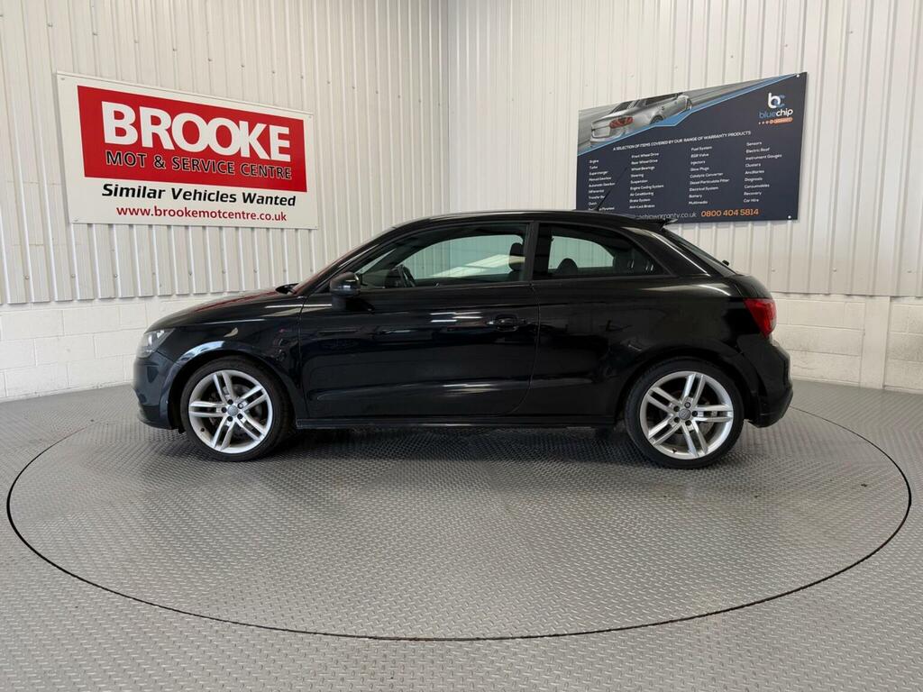 Audi A1 Hatchback 1.4 Tfsi S Line Euro 5 Ss 20116 MK61UKA Black #6