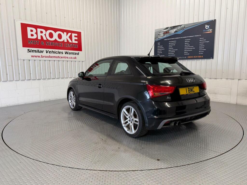 Audi A1 Hatchback 1.4 Tfsi S Line Euro 5 Ss 20116 MK61UKA Black #5