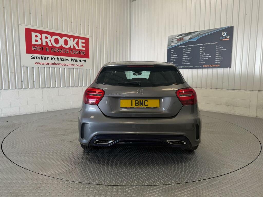 Mercedes-Benz A Class Hatchback 2.1 A200d Amg Line Euro 6 Ss 201 LN67ODT Grey #4