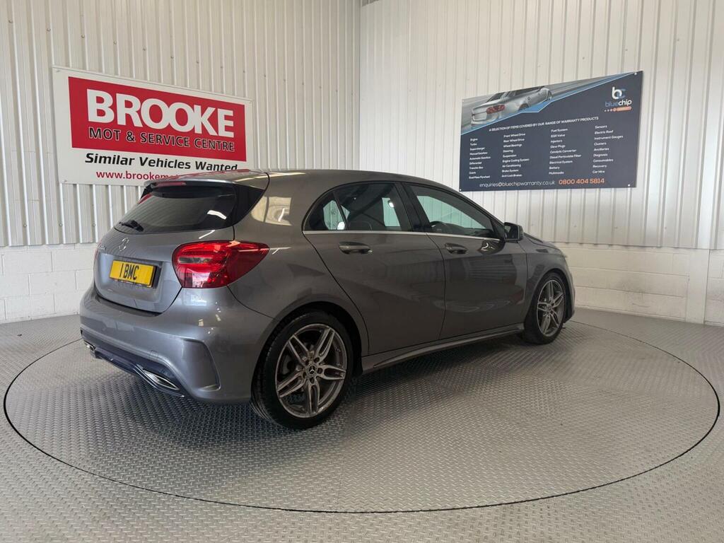 Mercedes-Benz A Class Hatchback 2.1 A200d Amg Line Euro 6 Ss 201 LN67ODT Grey #3