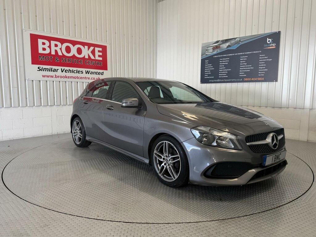 Mercedes-Benz A Class Hatchback 2.1 A200d Amg Line Euro 6 Ss 201 Grey