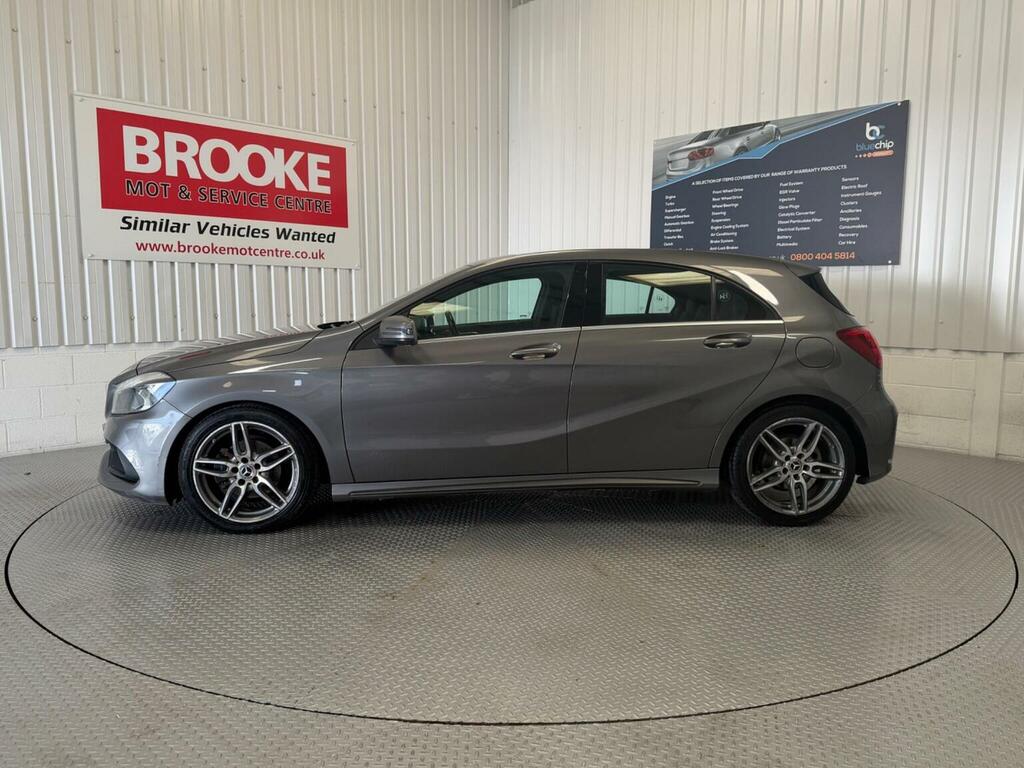 Mercedes-Benz A Class Hatchback 2.1 A200d Amg Line Euro 6 Ss 201 LN67ODT Grey #6