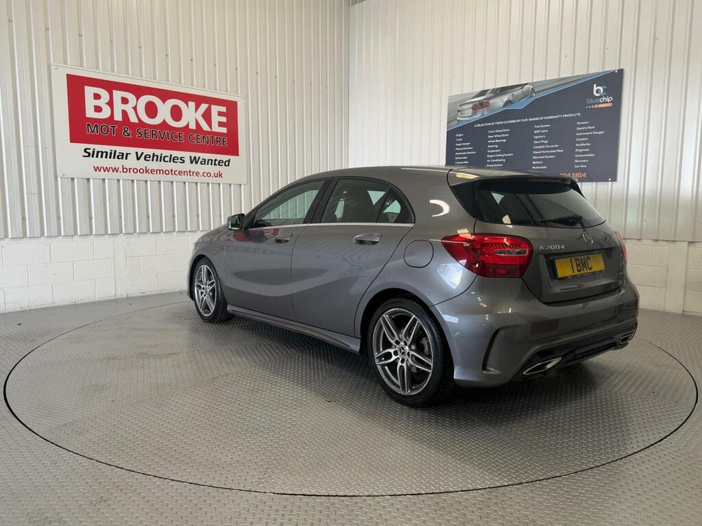 Mercedes-Benz A Class Hatchback 2.1 A200d Amg Line Euro 6 Ss 201 LN67ODT Grey #5
