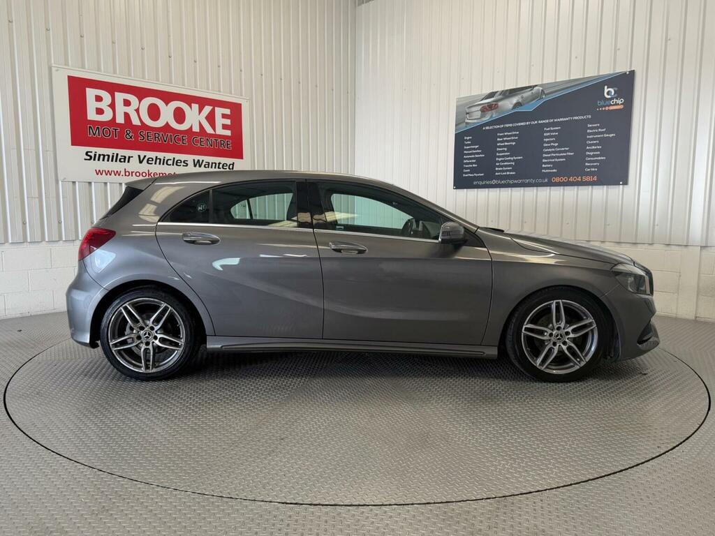 Mercedes-Benz A Class Hatchback 2.1 A200d Amg Line Euro 6 Ss 201 LN67ODT Grey #2
