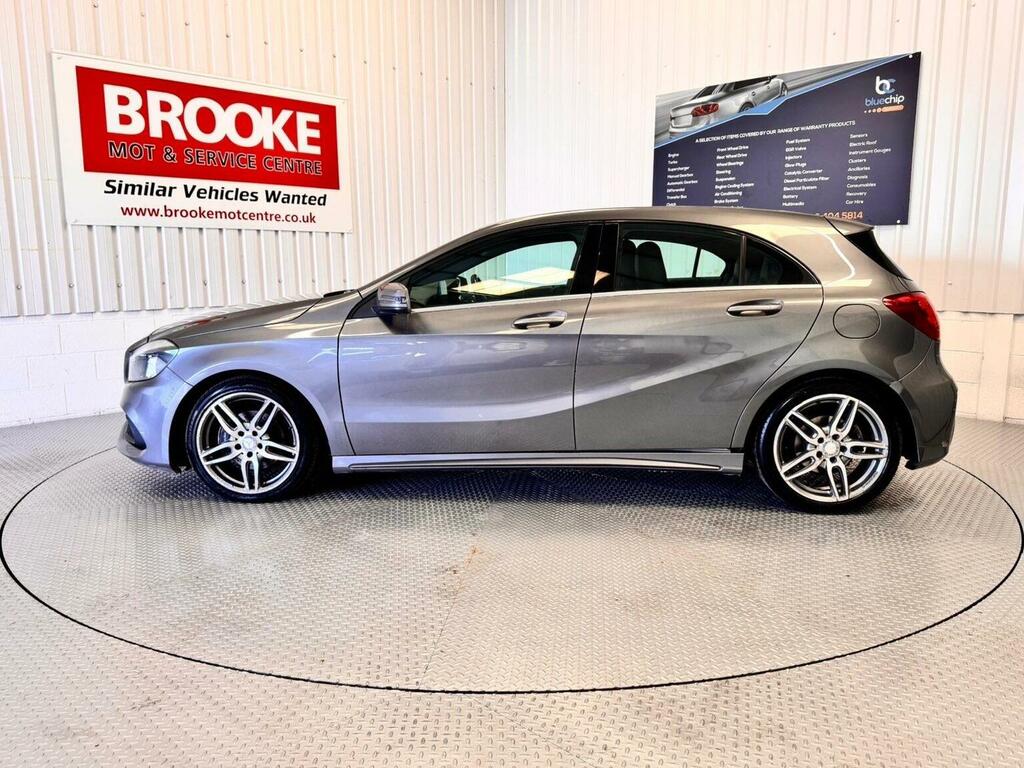 Mercedes-Benz A Class Hatchback 1.5 A180d Amg Line 7G-dct Euro 6 Ss 5 WN66YMT Grey #6