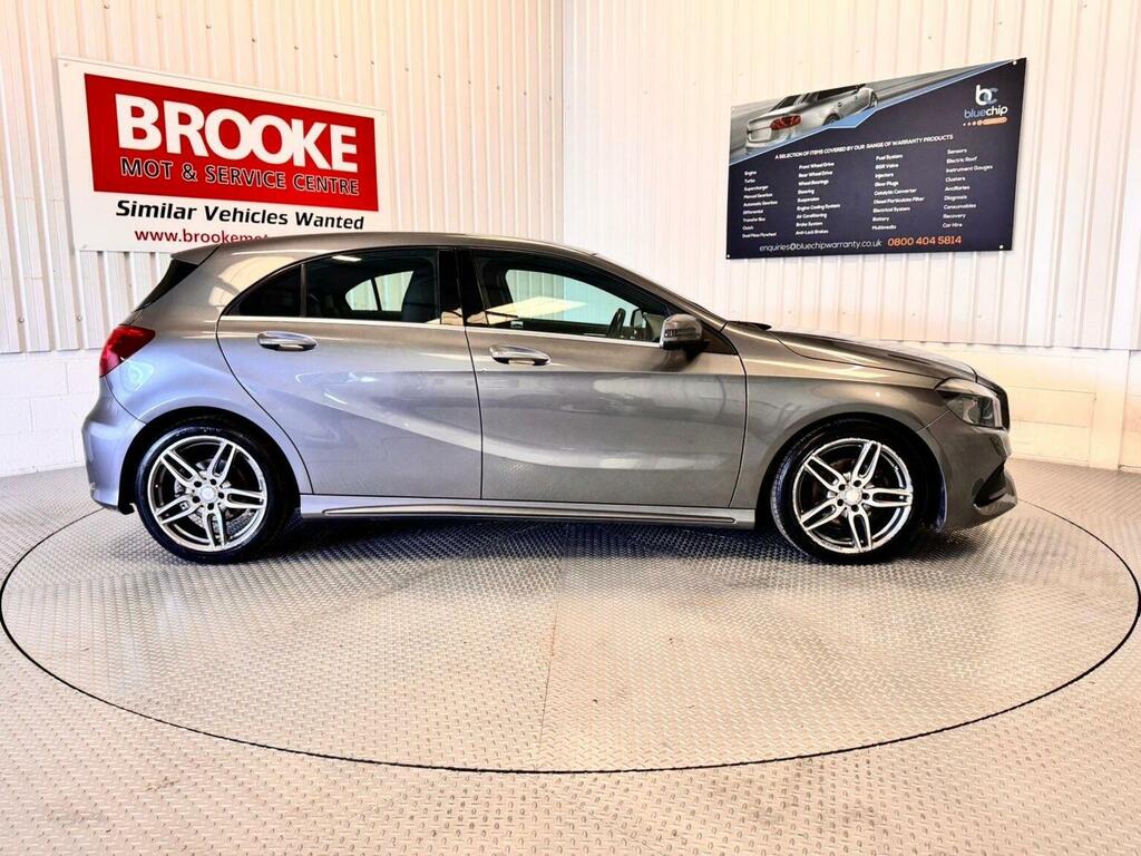 Mercedes-Benz A Class Hatchback 1.5 A180d Amg Line 7G-dct Euro 6 Ss 5 WN66YMT Grey #5