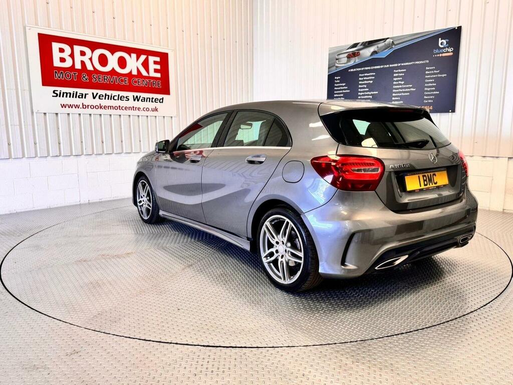 Mercedes-Benz A Class Hatchback 1.5 A180d Amg Line 7G-dct Euro 6 Ss 5 WN66YMT Grey #4
