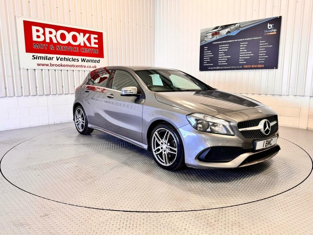 Mercedes-Benz A Class Hatchback 1.5 A180d Amg Line 7G-dct Euro 6 Ss 5 Grey