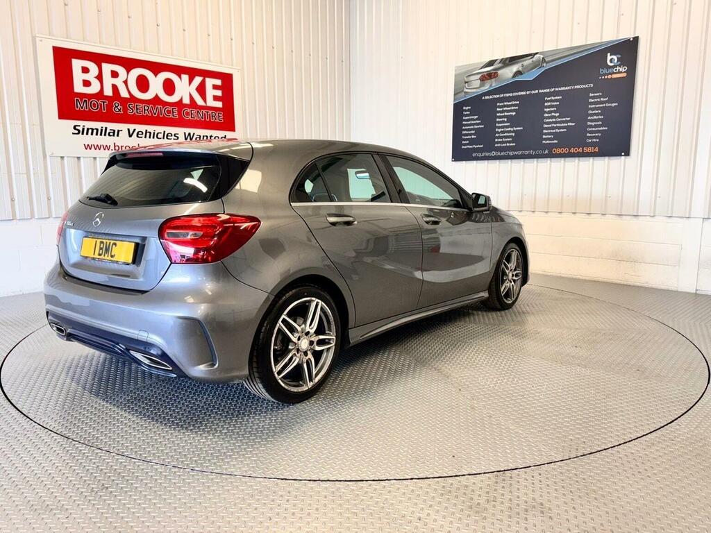 Mercedes-Benz A Class Hatchback 1.5 A180d Amg Line 7G-dct Euro 6 Ss 5 WN66YMT Grey #3