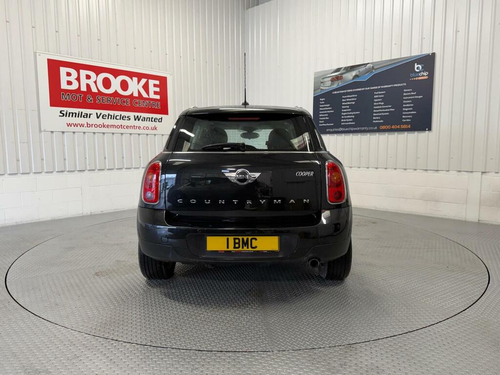 Mini Countryman Suv 1.6 Cooper All4 Euro 6 Ss 201414 YM14GGJ Black #4