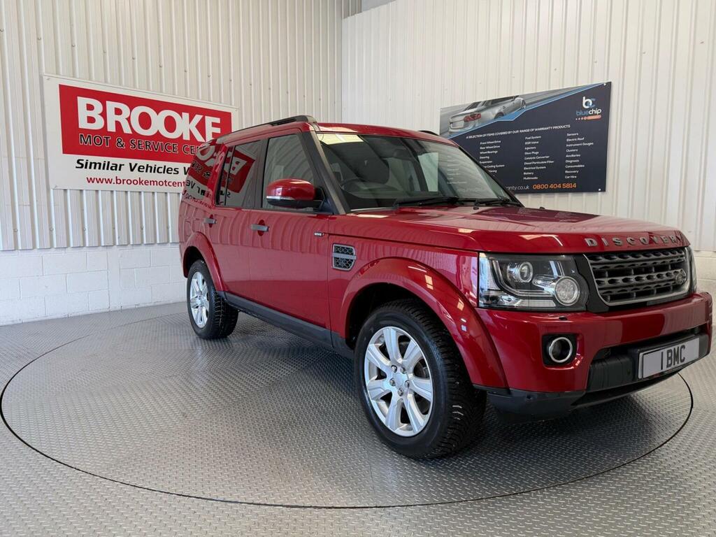 Land Rover Discovery 4 Suv 3.0 Sd V6 Se Tech 4Wd Euro 5 Ss 2 Red