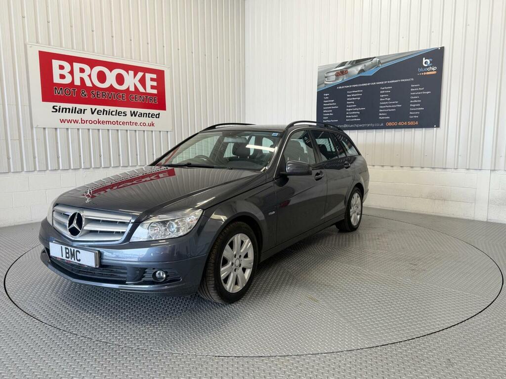 Mercedes-Benz C Class Estate 2.1 C200 Cdi Blueefficiency Executive Se Au KE60YPK Grey #2