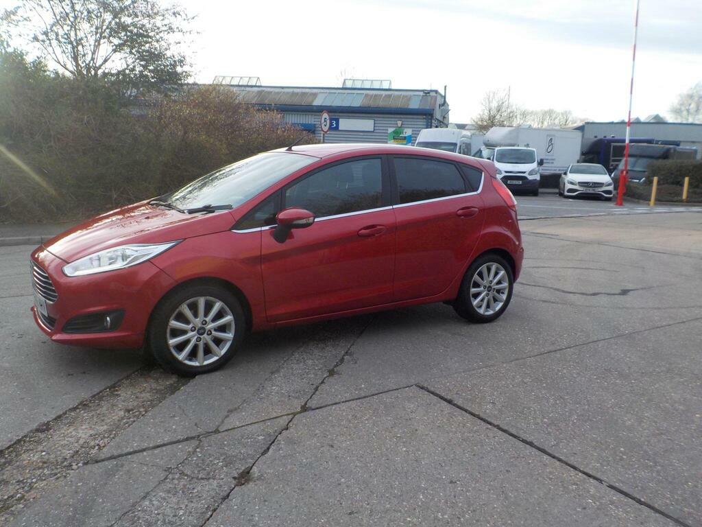 Ford Fiesta 1.0T Ecoboost Titanium Euro 6 S S RA66HHV Red #6