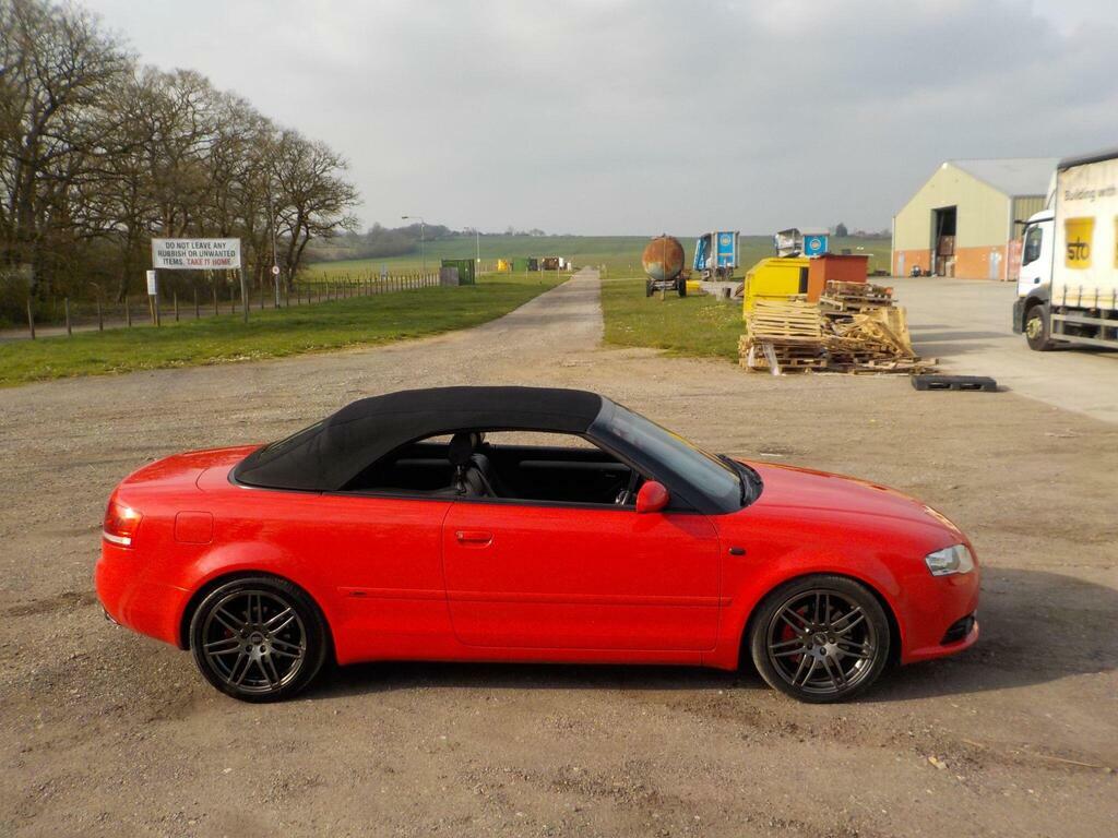 Audi A4 Cabriolet 2.0 Tfsi Final Edition Red