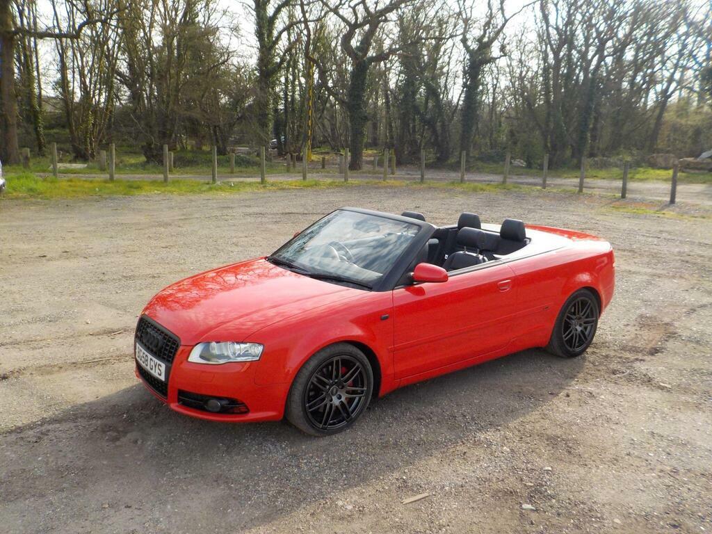 Audi A4 Cabriolet 2.0 Tfsi Final Edition Red #2