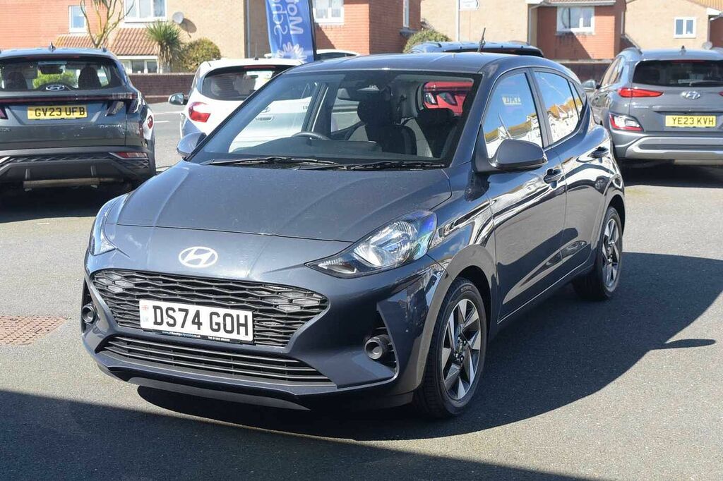 Hyundai I10 Hatchback DS74GOH Grey #3