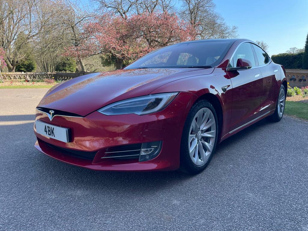 Tesla Model S 75D Dual Motor 4Wd Red #4