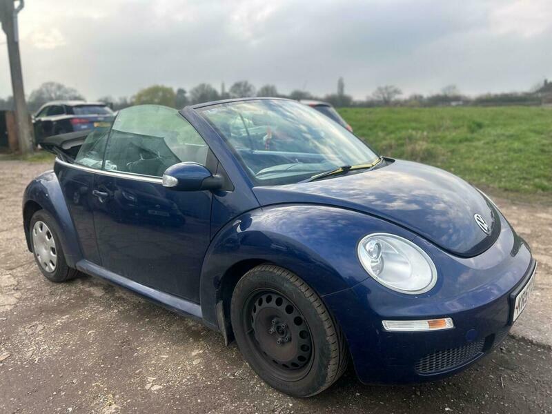 Volkswagen Beetle 1.9 Tdi Cabriolet Euro Blue
