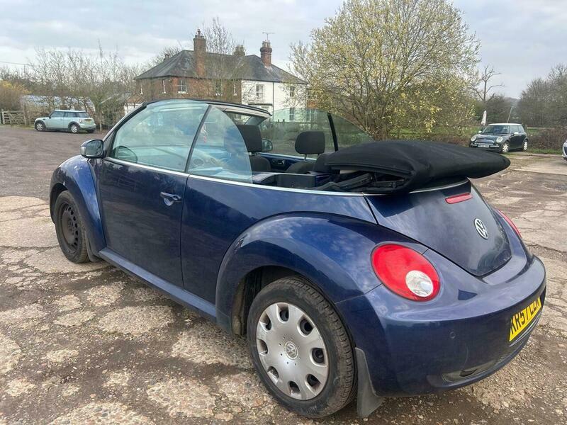 Volkswagen Beetle 1.9 Tdi Cabriolet Euro Blue #4