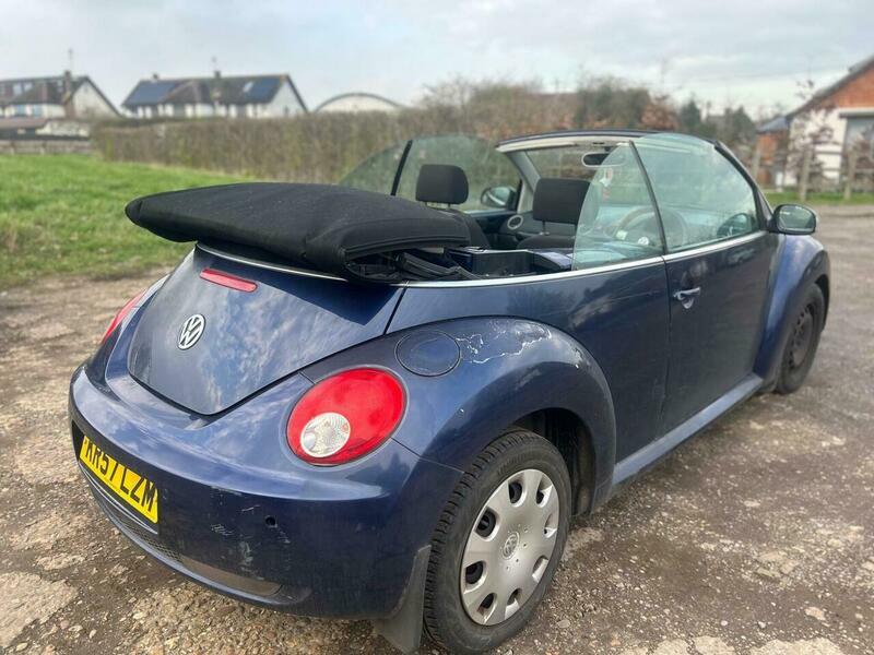 Volkswagen Beetle 1.9 Tdi Cabriolet Euro Blue #6
