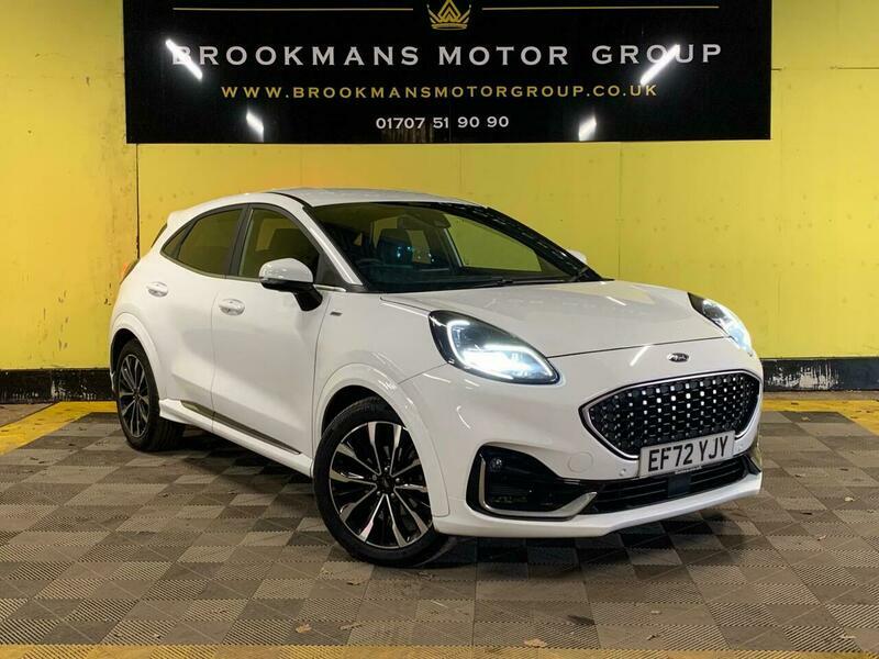 Ford Puma 1.0T Ecoboost Mhev St-line White