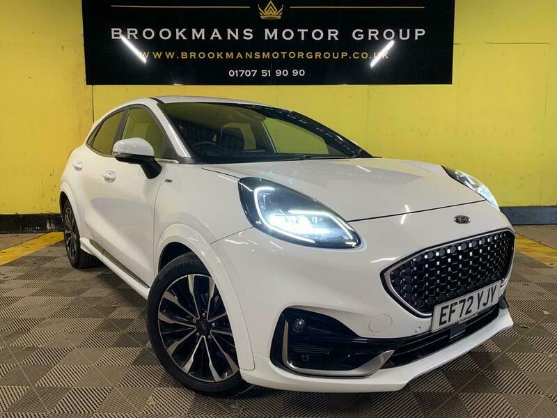 Ford Puma 1.0T Ecoboost Mhev St-line EF72YJY White #2