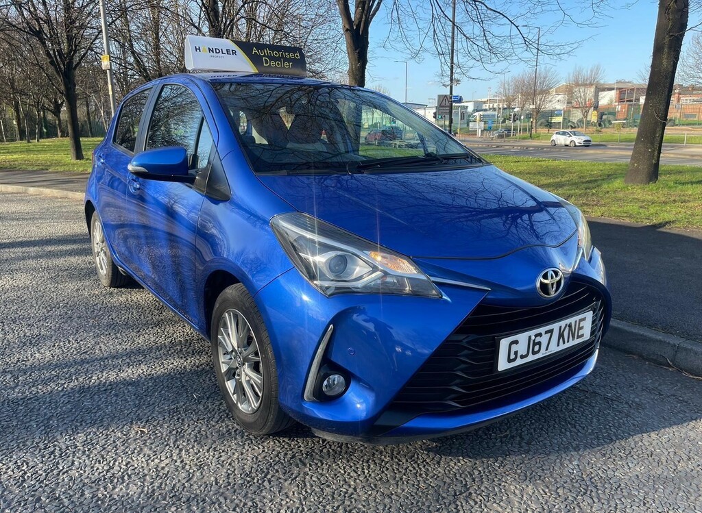 Toyota Yaris 1.5 Vvt-i Icon Tech Hatchback Eu GJ67KNE Blue #4