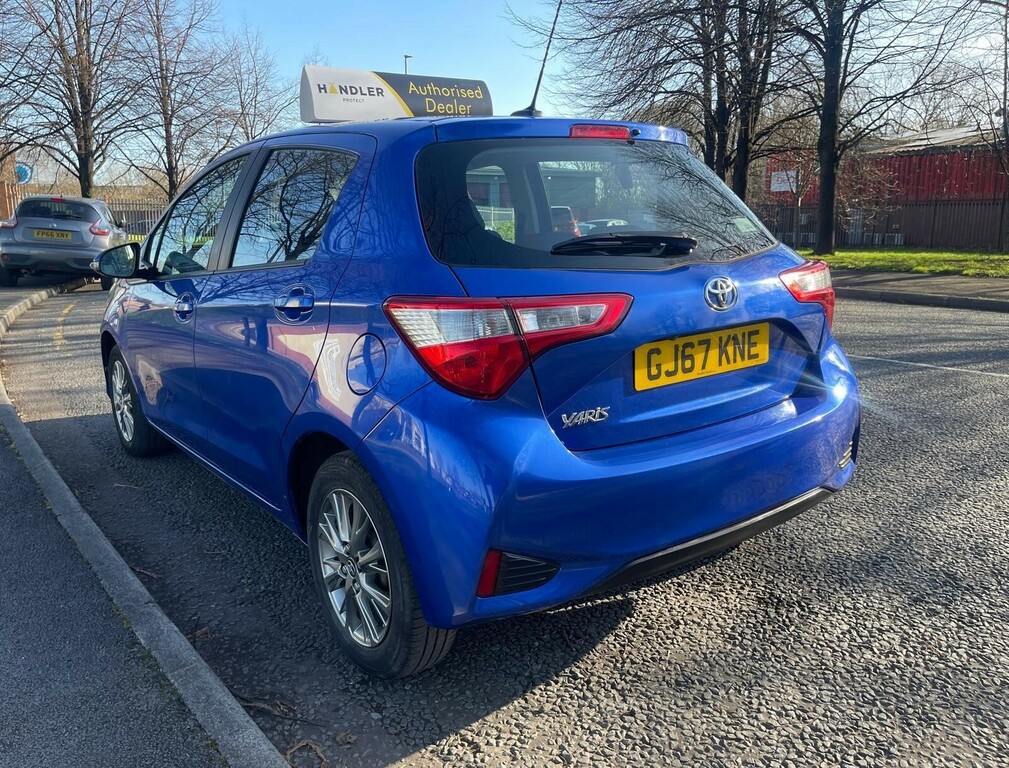 Toyota Yaris 1.5 Vvt-i Icon Tech Hatchback Eu GJ67KNE Blue #6