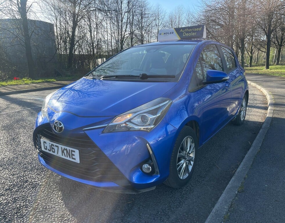 Toyota Yaris 1.5 Vvt-i Icon Tech Hatchback Eu GJ67KNE Blue #5